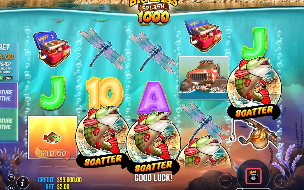 Reels running in the Free Spins mode