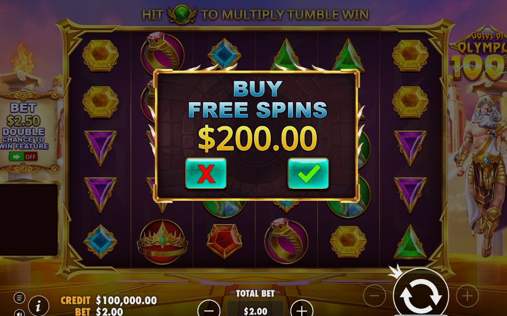 Bonus screen with extra Scatter symbols on special reels